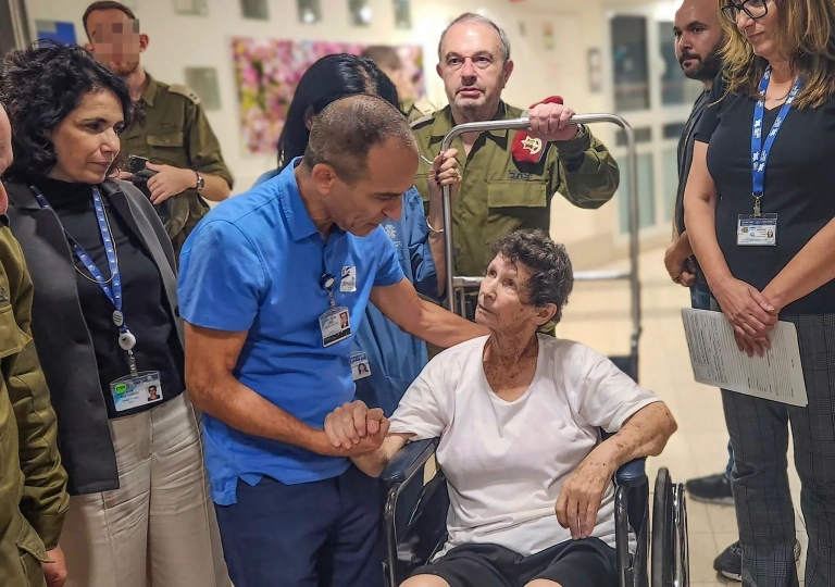 Israeli hostage freed by Hamas says ‘time is running out’ for captives as she describes harrowing conditions